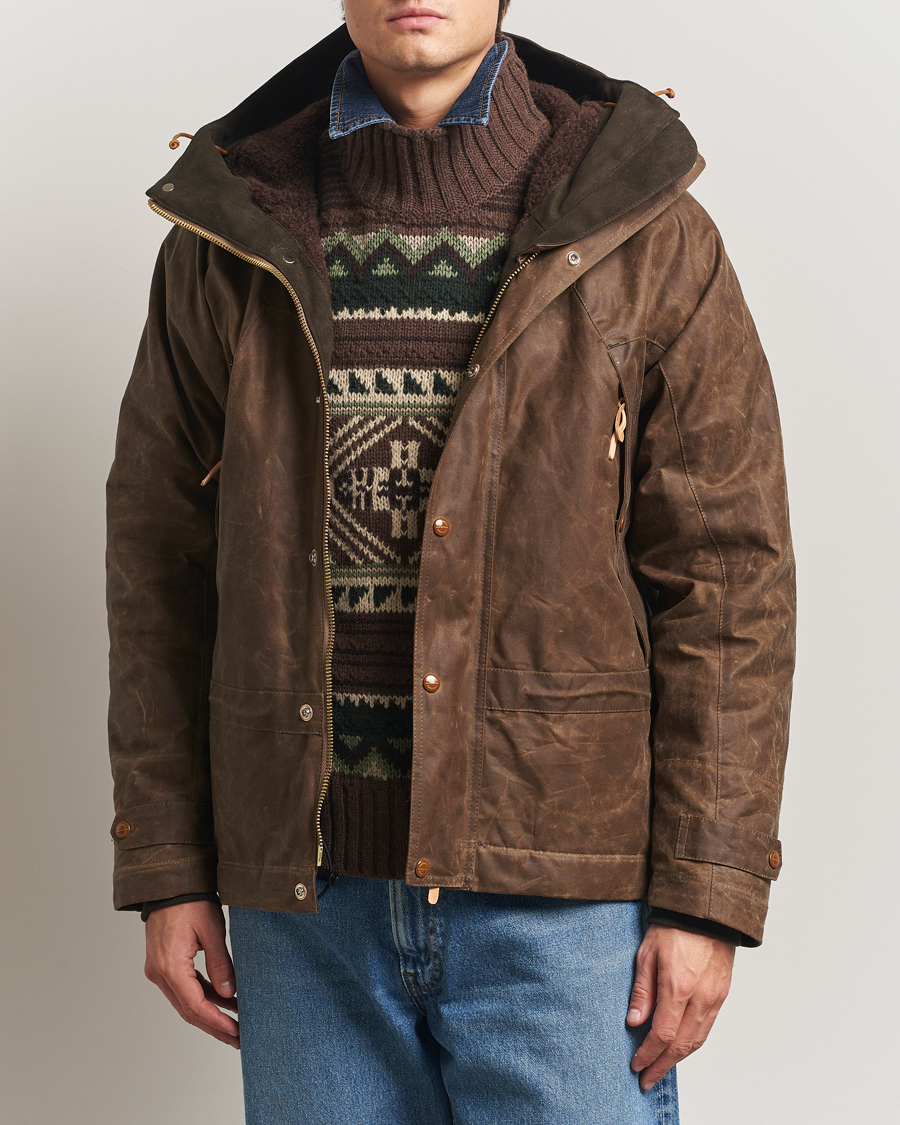 Mies | Takit | Manifattura Ceccarelli | Mountain Jacket Dark Tan