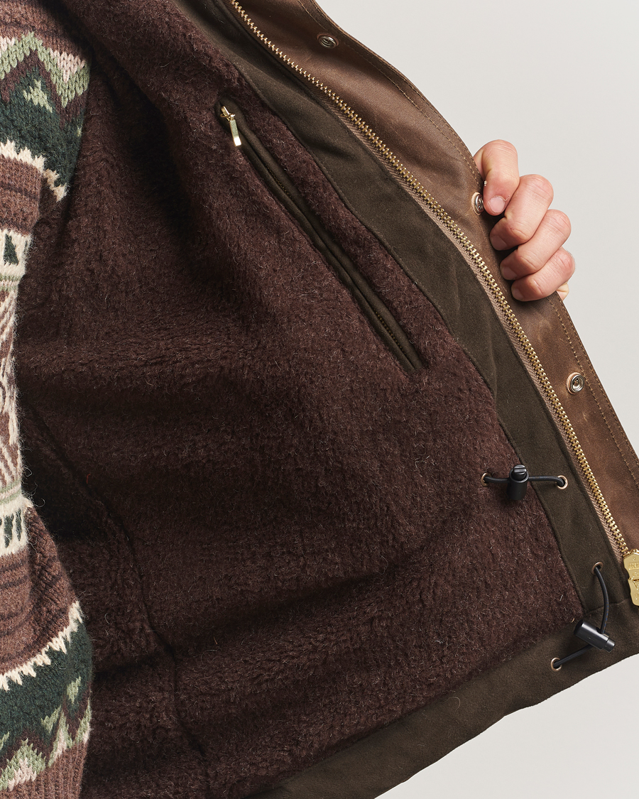 Mies | Takit | Manifattura Ceccarelli | Mountain Jacket Dark Tan