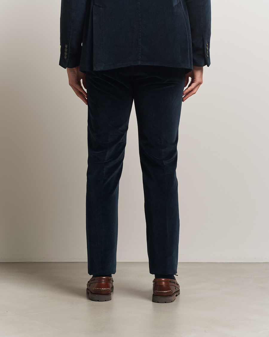 Mies | Housut | Massimo Alba | Mauko Velvet Trousers Navy