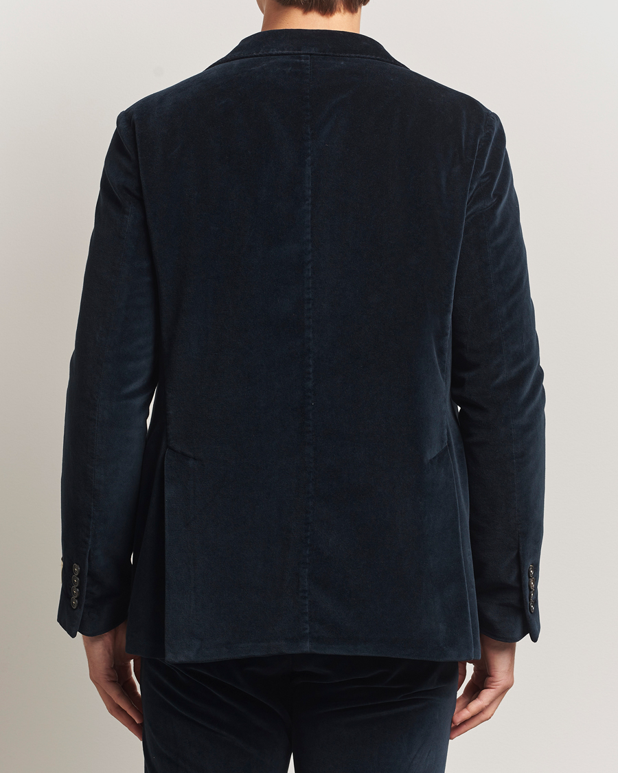 Mies | Pikkutakit | Massimo Alba | Catch Velvet Blazer Navy