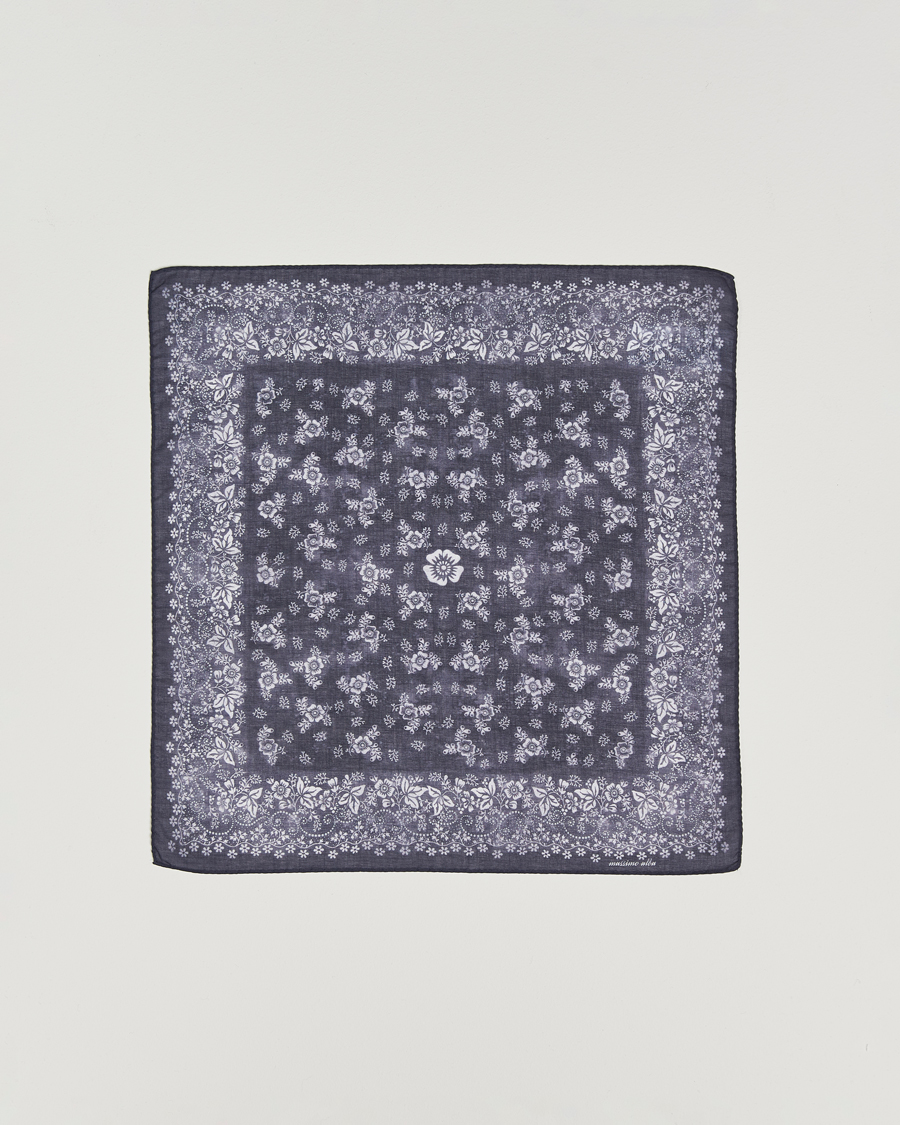 Mies | Taskuliinat | Massimo Alba | Hanky Cotton Handkerchief Navy