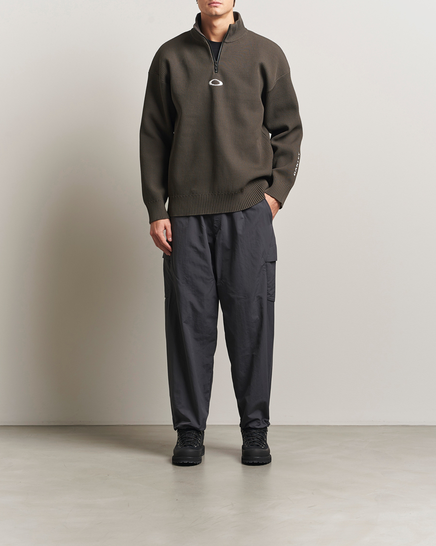 Mies | Puserot | Oakley | FGL New Retro Half Zip Sweater Black