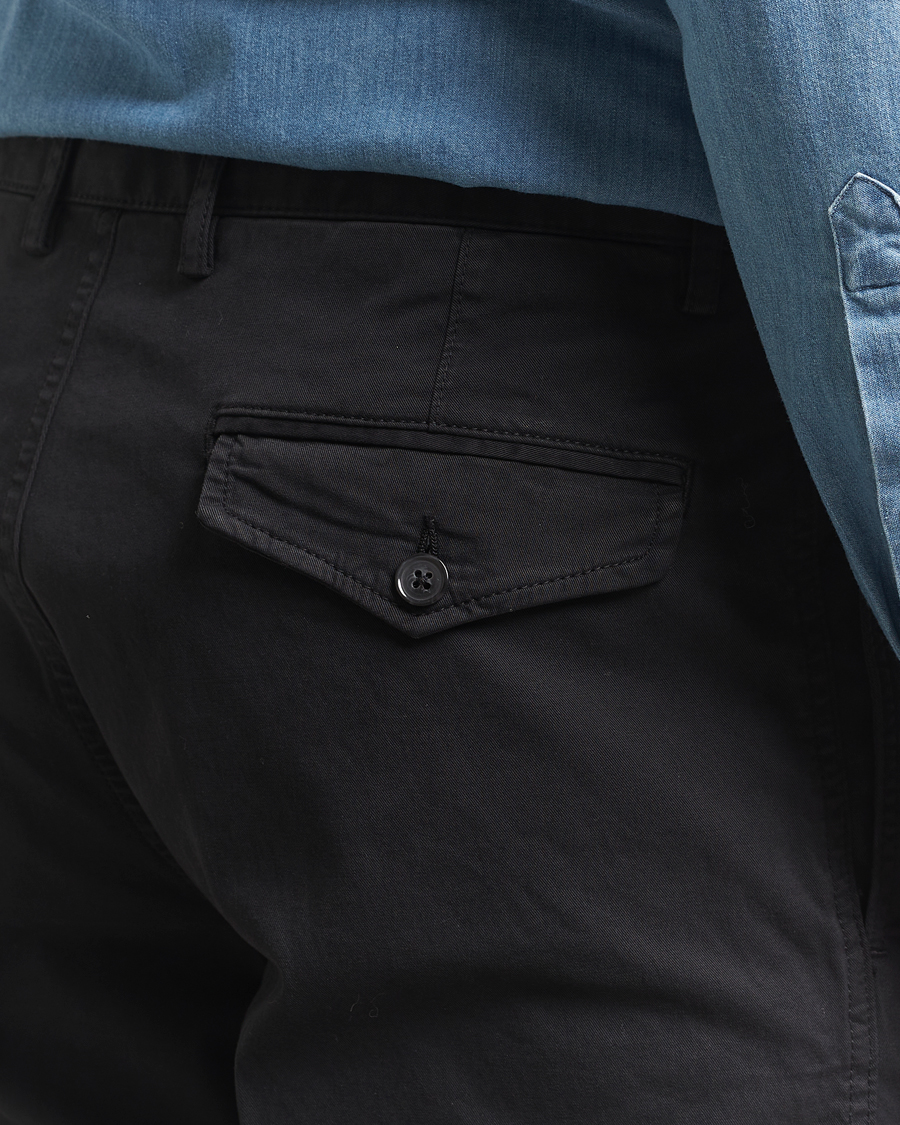 Mies | Housut | Oscar Jacobson | Tanker Cotton Trousers Black