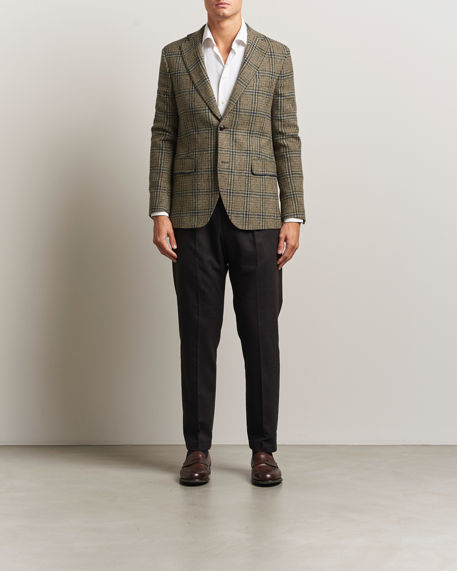 Mies | Pikkutakit | Oscar Jacobson | Fogerty Moon Tweed Blazer Green