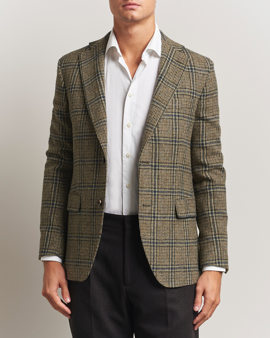 Mies | Pikkutakit | Oscar Jacobson | Fogerty Moon Tweed Blazer Green