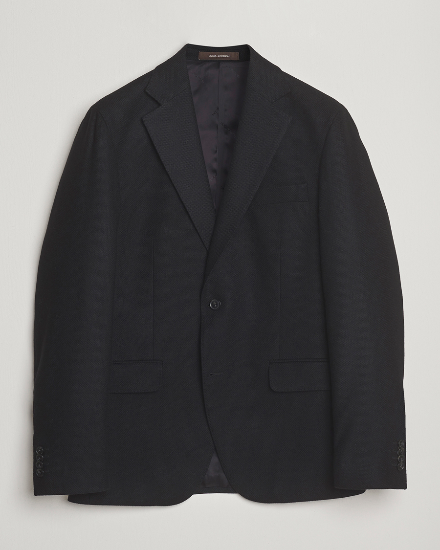 Mies | Pikkutakit | Oscar Jacobson | Fogerty Wool Blazer Black