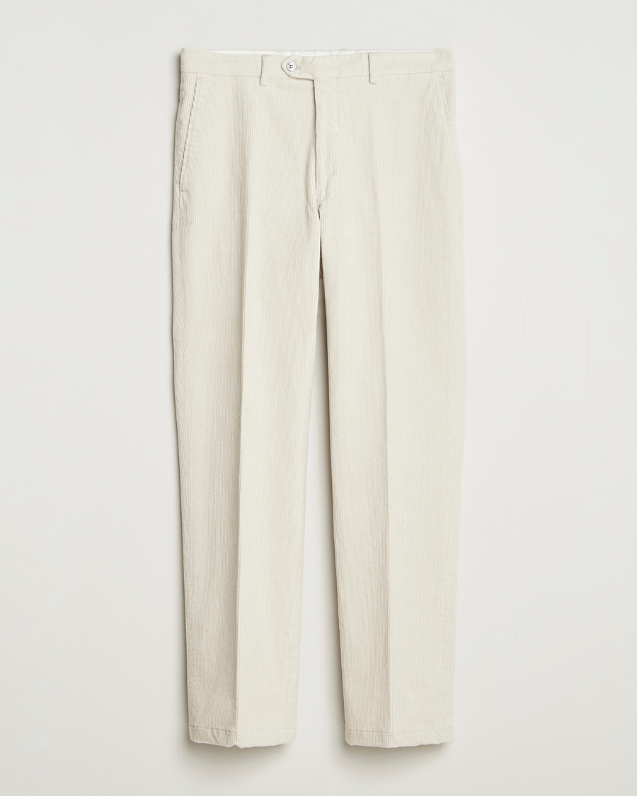 Mies | Housut | Oscar Jacobson | Del S Straight Pants White