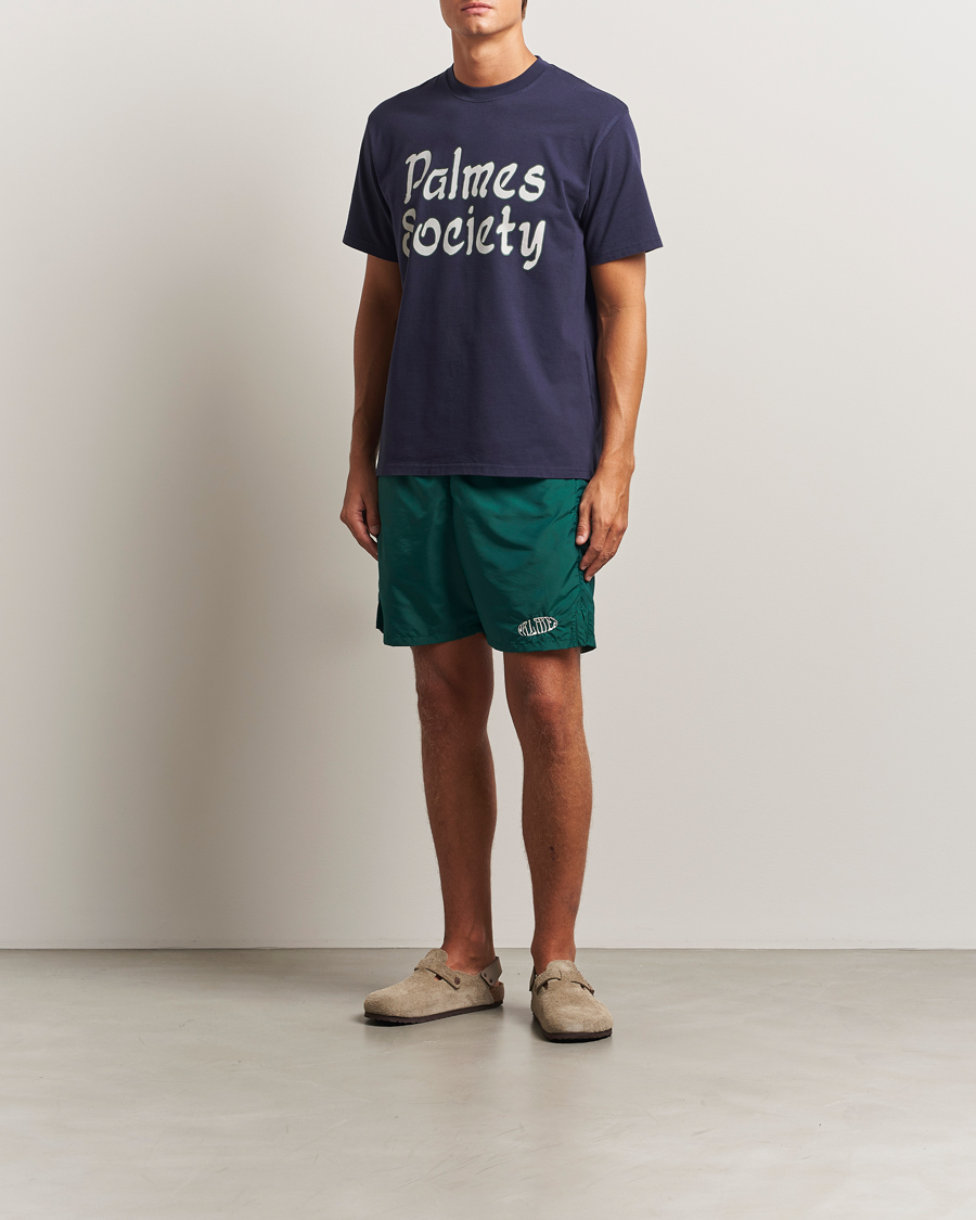 Mies | Shortsit | Palmes | Oval Tennis Shorts Dark Green