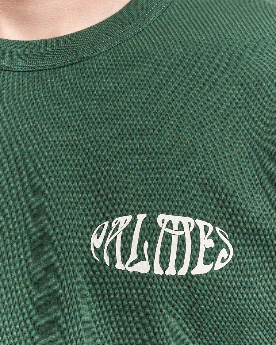 Mies | T-paidat | Palmes | Angels Long Sleeve T-Shirt Dark Green