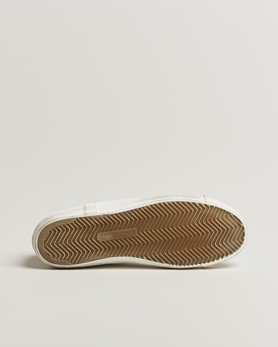 Mies | Tennarit | Philippe Model | Prsx Low Top Leather Sneakers White/Black