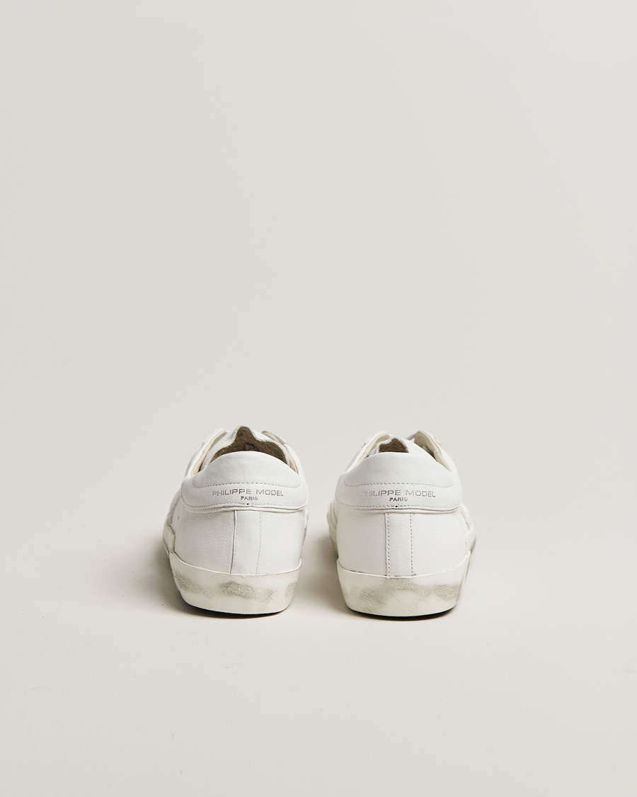 Mies | Tennarit | Philippe Model | Prsx Low Top Leather Sneakers White