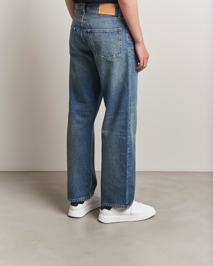 Mies | Philippe Model Temple Low Top Leather Sneakers White/Black | Philippe Model | Temple Low Top Leather Sneakers White/Black