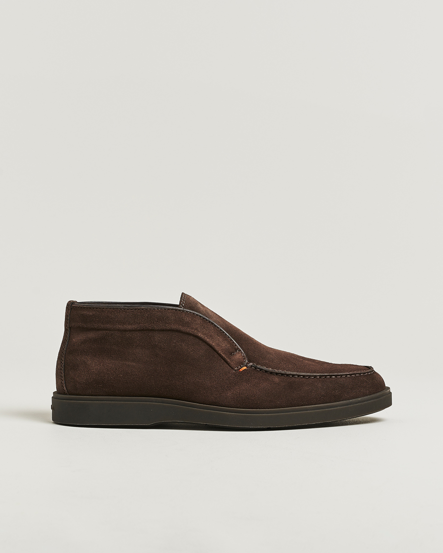 Mies | Nilkkurit | Santoni | Detroit Chukka Boots Dark Brown Suede