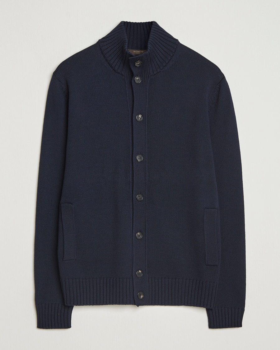 Mies | Puserot | Zanone | Virgin Merino Wool Chioto Navy