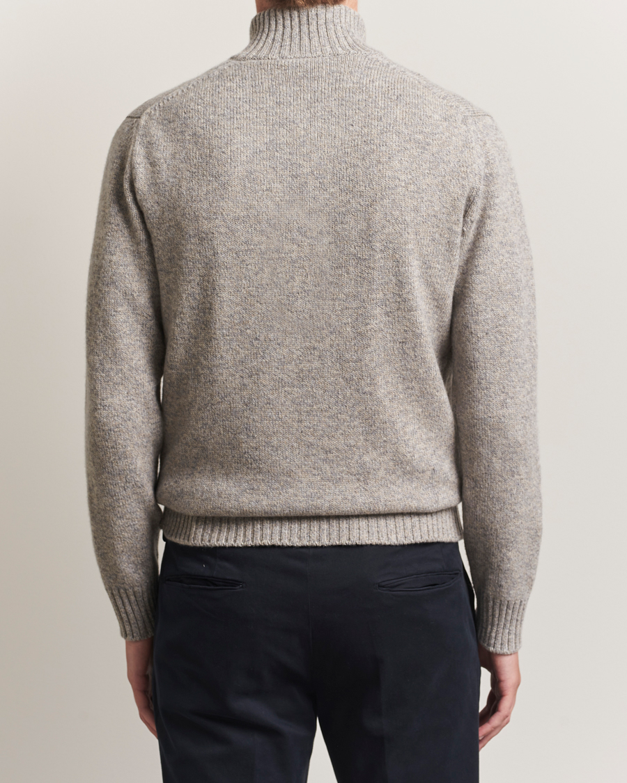 Mies | Puserot | Zanone | Virgin Wool Melange Chioto Grey Melange