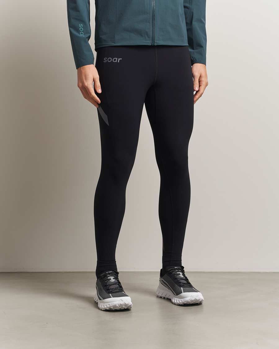 Mies | Housut | SOAR Running | Session Tight Black
