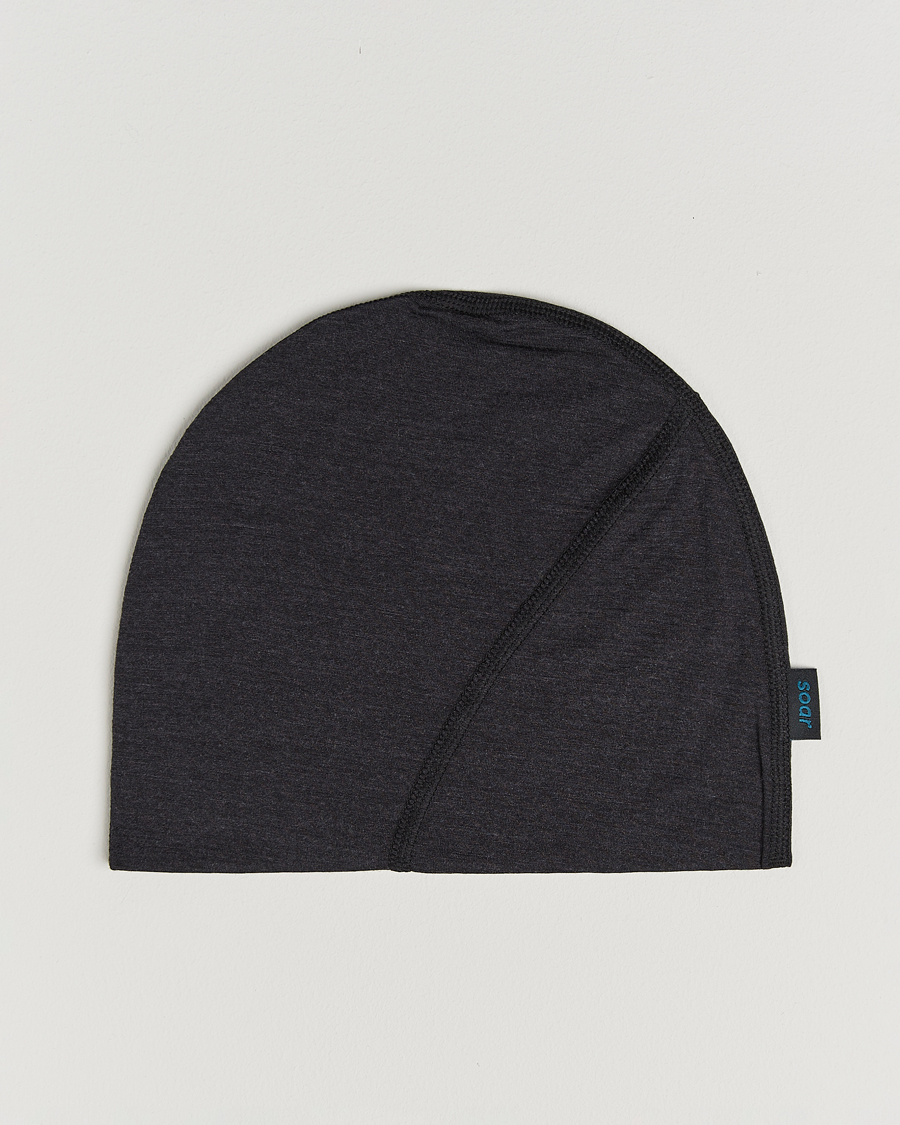 Mies | SOAR Running Silk Merino Beanie Dark Grey | SOAR Running | Silk Merino Beanie Dark Grey