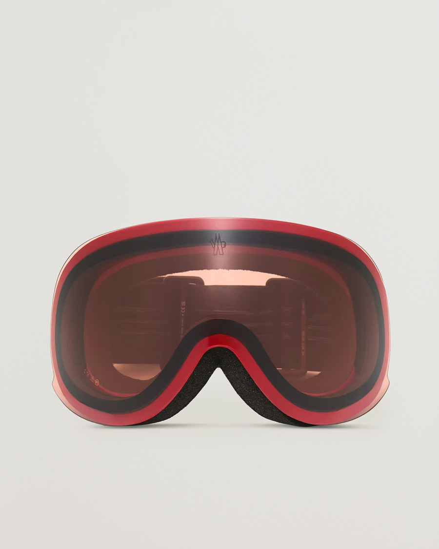 Mies | Aurinkolasit | Moncler Lunettes | Snowflare Ski Goggles Black/Red