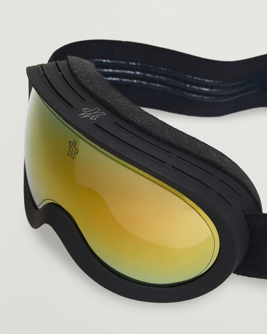 Mies | Aurinkolasit | Moncler Lunettes | Snowray Ski Goggles Black/Gold