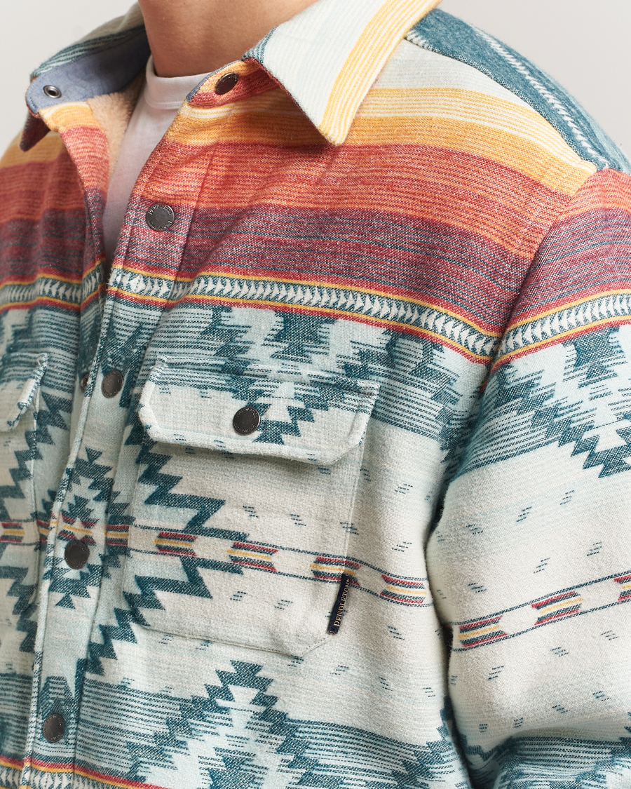 Mies | Puserot | Pendleton | Bay City Teddy Lined Shirt Jacket Saltillo Stripe
