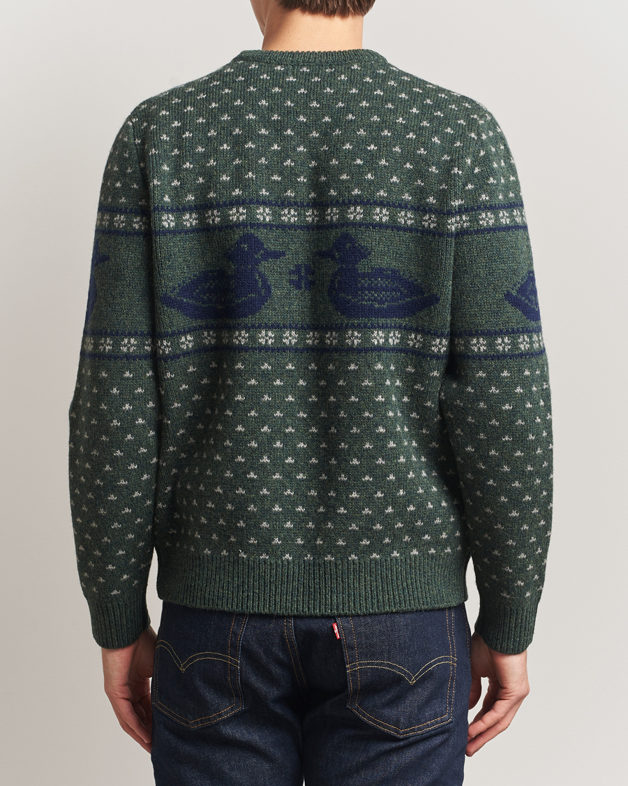 Mies | Puserot | Pendleton | Wool Duck Sweater Green