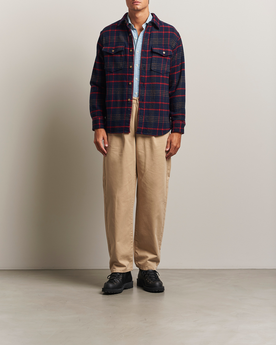Mies | Kauluspaidat | Pendleton | Big Pocket Shirt Blue Check