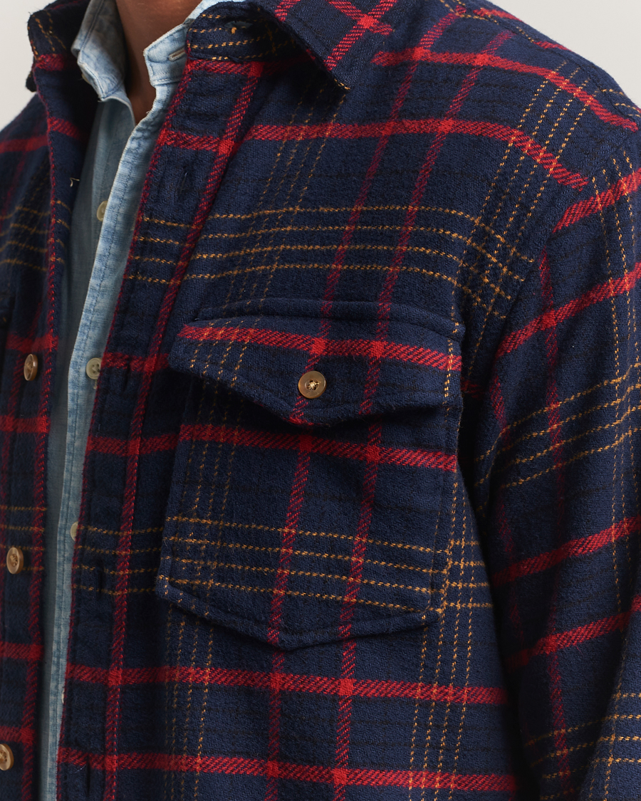 Mies | Kauluspaidat | Pendleton | Big Pocket Shirt Blue Check