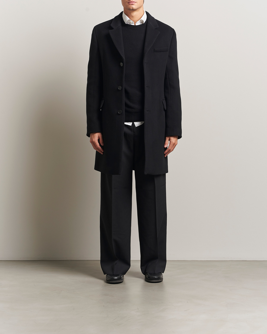 Mies | Takit | Filippa K | William Wool Coat Black