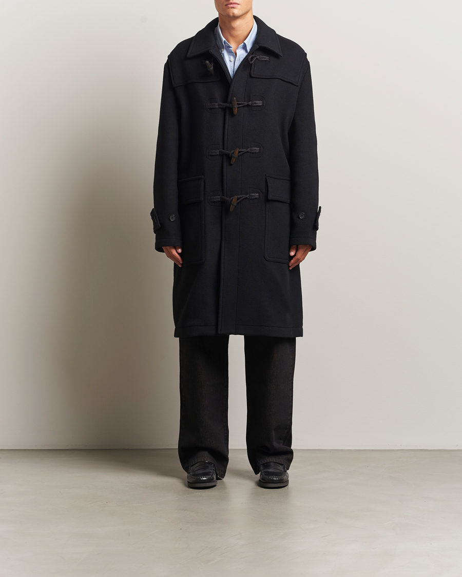 Mies | Takit | Filippa K | Monty Wool Duffle Coat Black