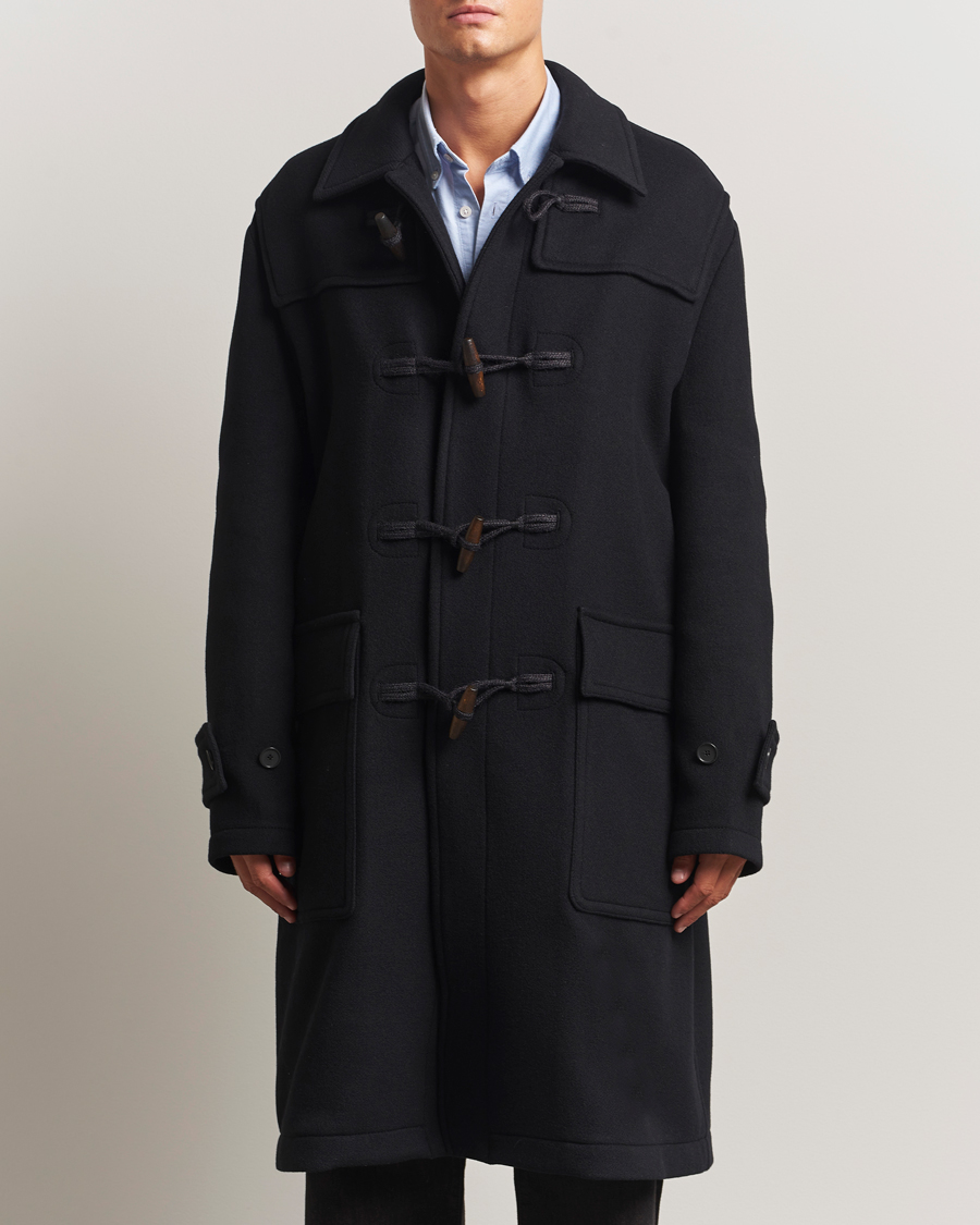 Mies | Takit | Filippa K | Monty Wool Duffle Coat Black