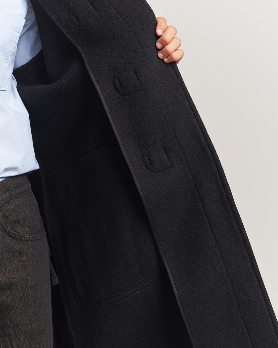 Mies | Takit | Filippa K | Monty Wool Duffle Coat Black