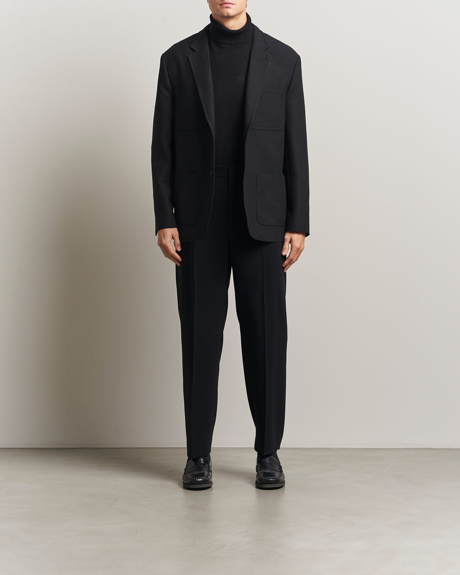 Mies | Pikkutakit | Filippa K | Riley Wool Workwear Blazer Black
