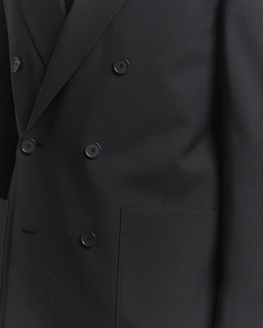 Mies | Pikkutakit | Filippa K | Michael Wool Double Breasted Blazer Black