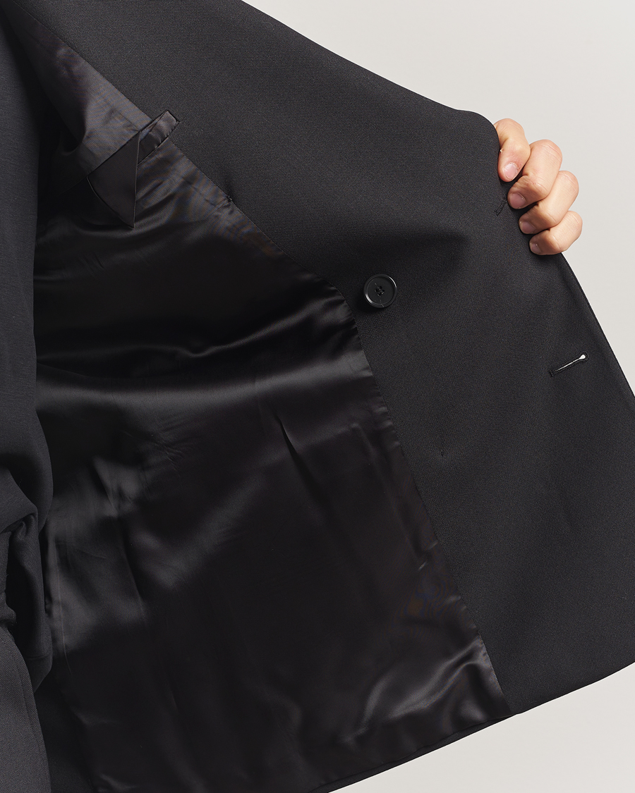 Mies | Pikkutakit | Filippa K | Michael Wool Double Breasted Blazer Black