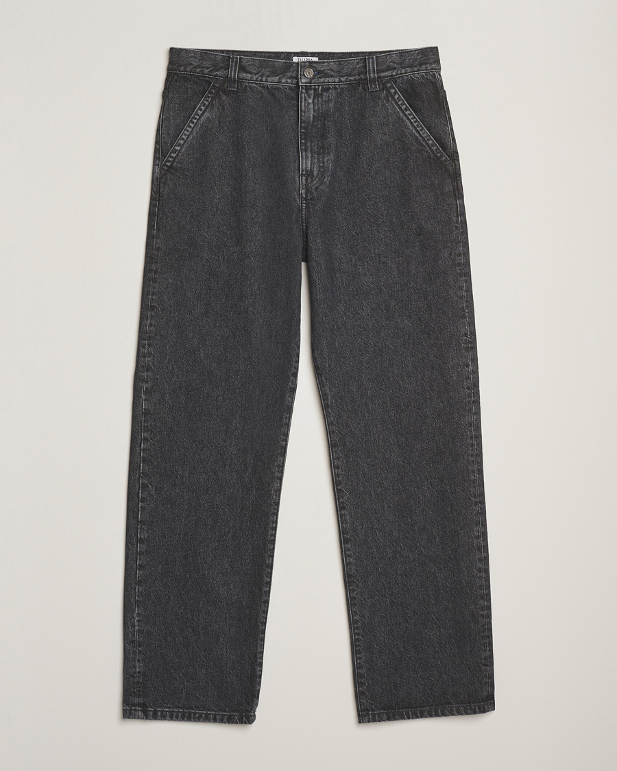Mies | Kauluspaidat | Filippa K | Loose Fit Workwear Jeans Washed Black