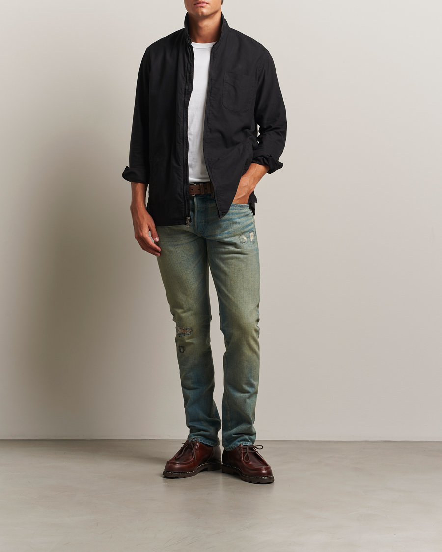 Mies | Housut | RRL | Slim Fit 5-Pocket Denim Ridgway Wash