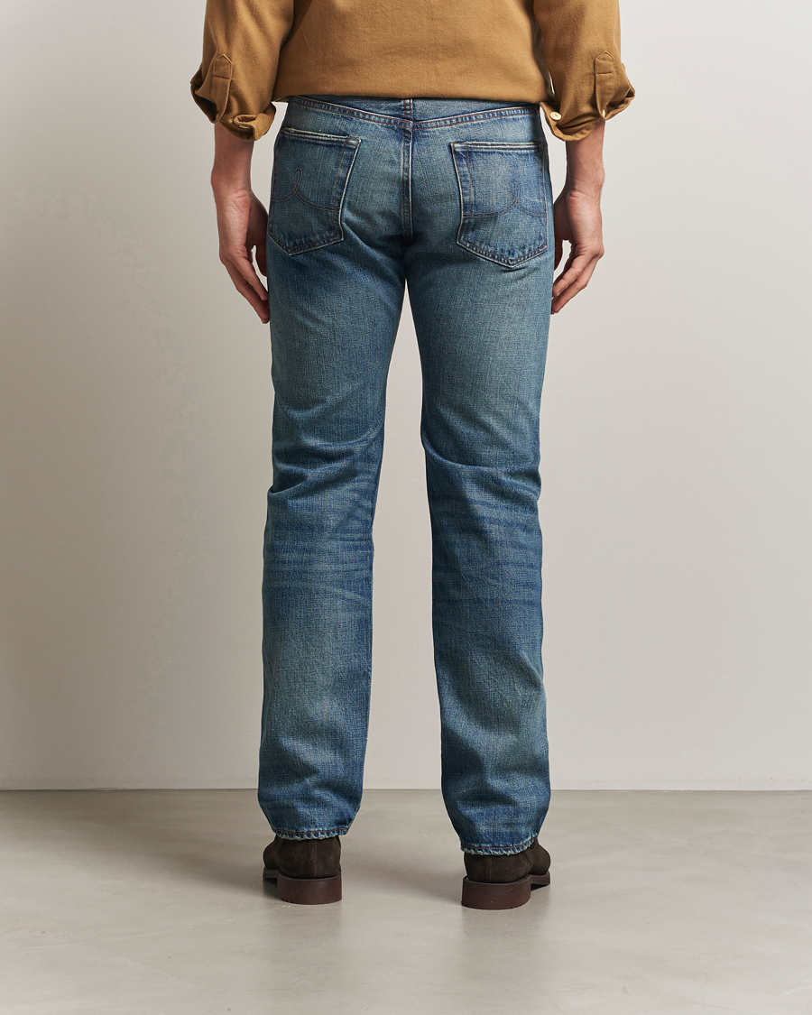 Mies | Farkut | RRL | Straight Leg 5-Pocket Denim Hillsview Wash
