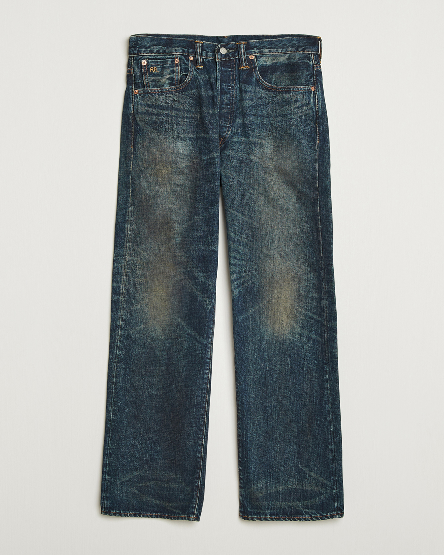 Mies | Farkut | RRL | Vintage Five 5-Pocket Denim Grandfalls Wash
