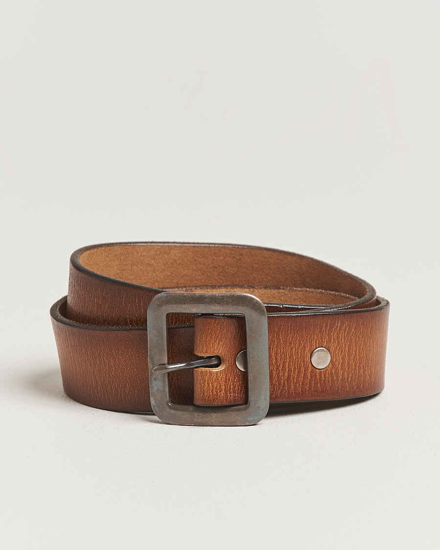 Mies | RRL Burling Belt Mid Brown | RRL | Burling Belt Mid Brown