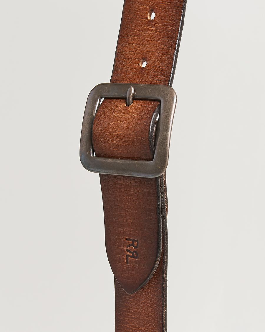 Mies | RRL Burling Belt Mid Brown | RRL | Burling Belt Mid Brown