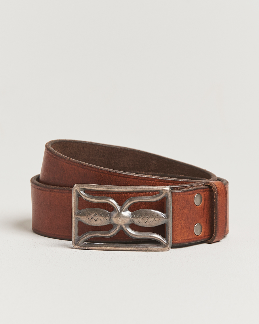Mies | Vyöt | RRL | Hawkins Belt Vintage Brown