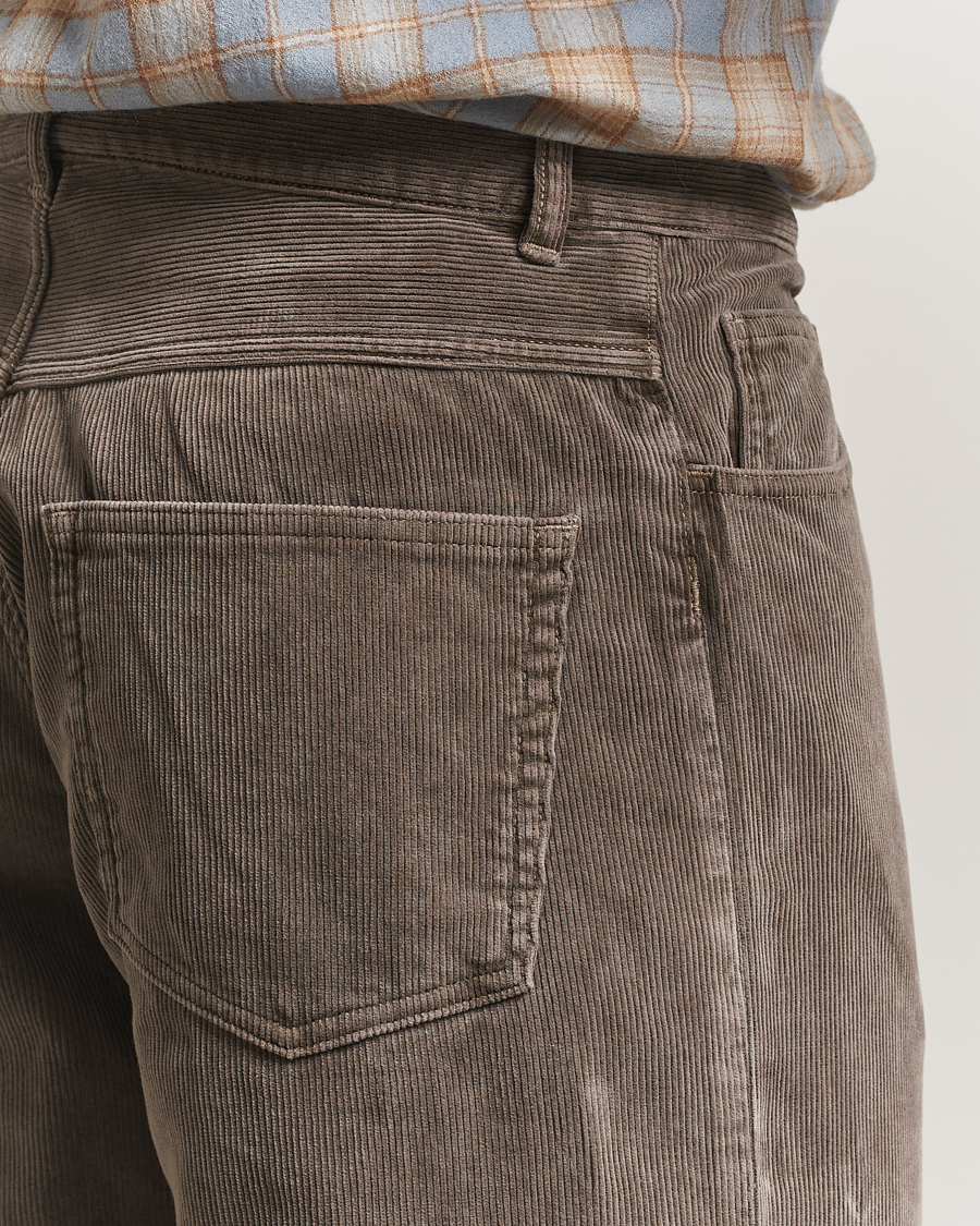 Mies | Housut | Auralee | Dyed Corduroy 5-Pocket Pants Olive