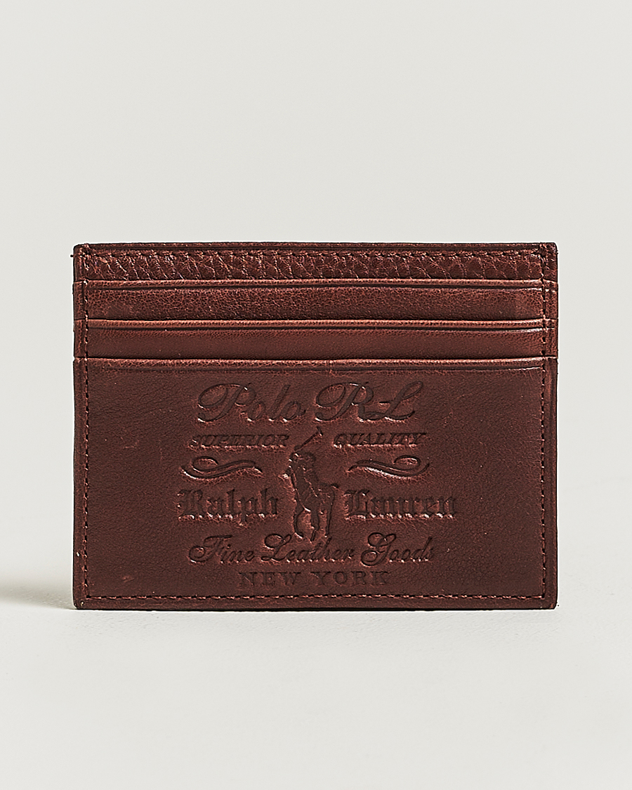 Mies | Lompakot | Polo Ralph Lauren | Washed Heritage Card Case British Tan