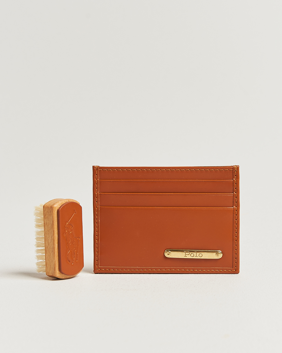 Mies | Lompakot | Polo Ralph Lauren | Bridle Leather Card Case Tan