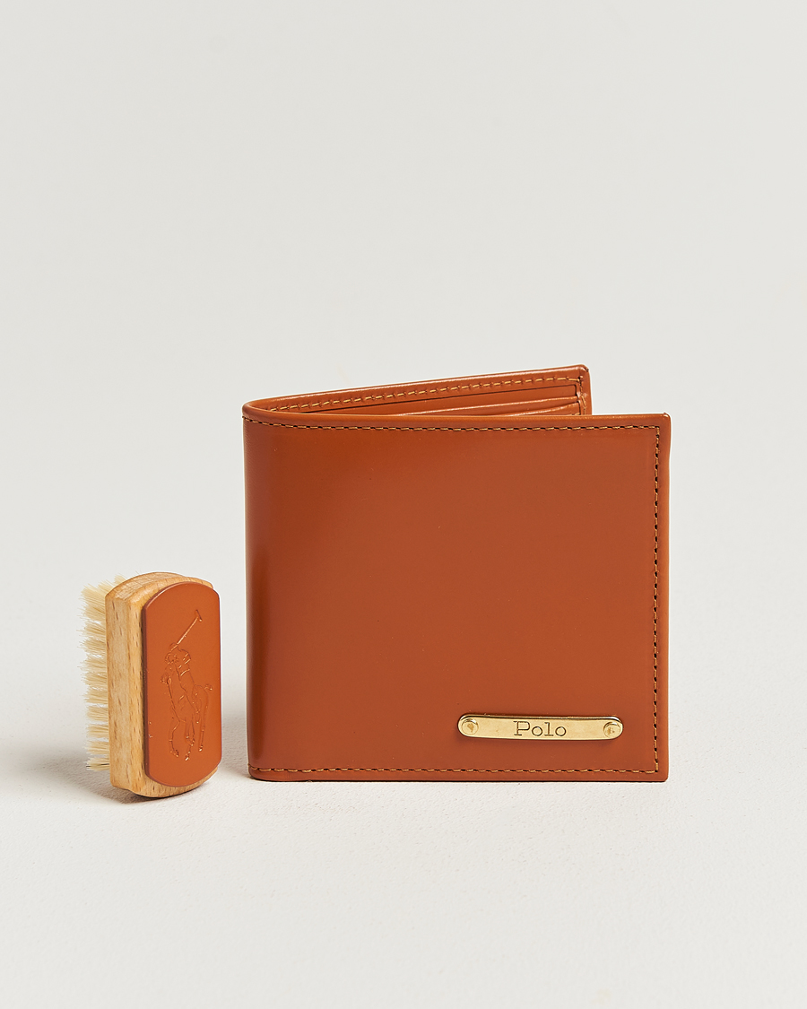 Mies | Lompakot | Polo Ralph Lauren | Bridle Leather Wallet Tan