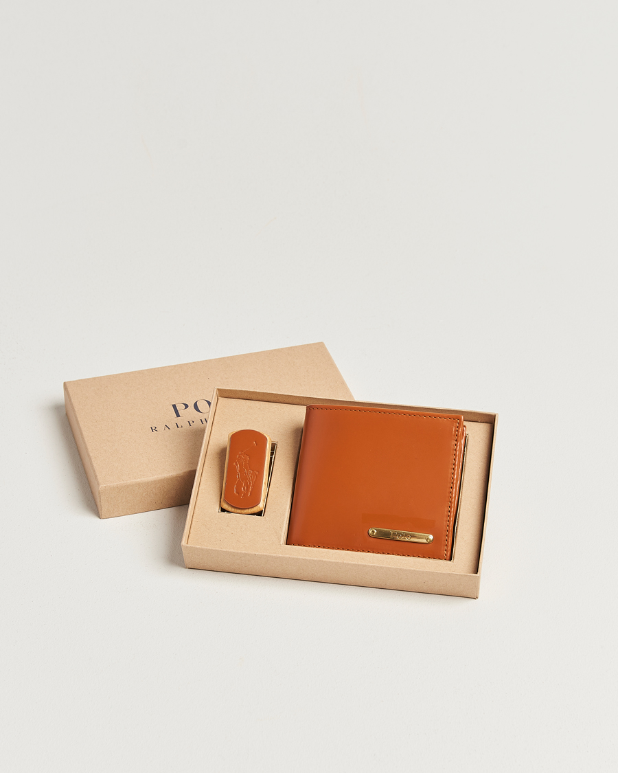 Mies | Lompakot | Polo Ralph Lauren | Bridle Leather Wallet Tan
