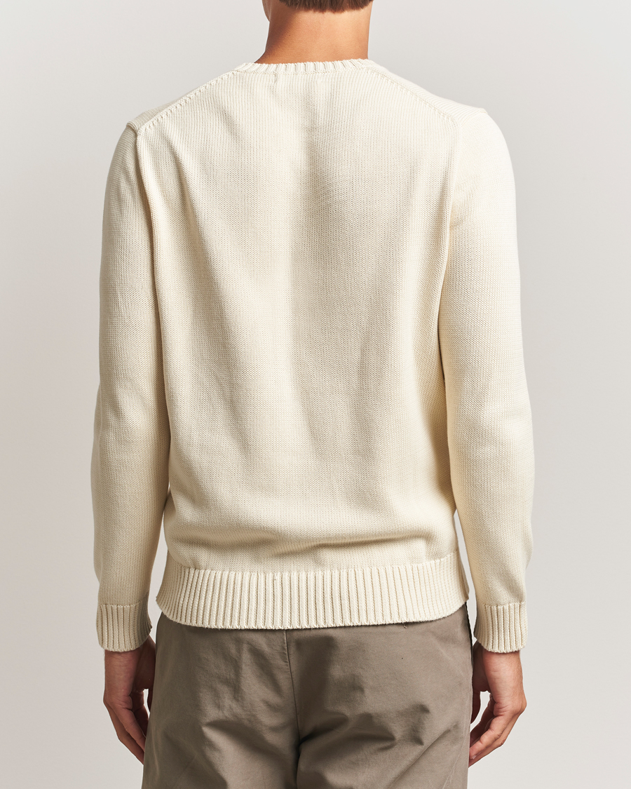 Mies | Puserot | Polo Ralph Lauren | Cotton Crew Neck Sweater Andover Cream