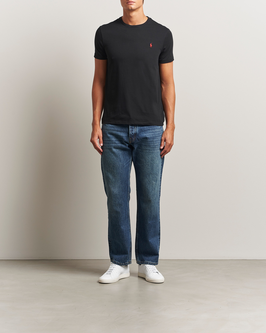 Mies | T-paidat | Polo Ralph Lauren | 2-Pack Crew Neck T-Shirt Black