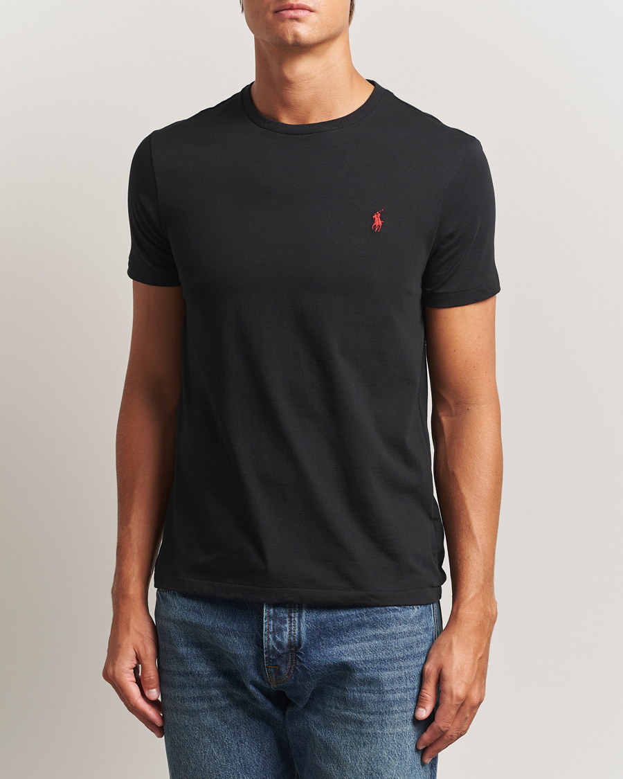 Mies | T-paidat | Polo Ralph Lauren | 2-Pack Crew Neck T-Shirt Black