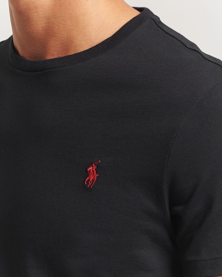 Mies | T-paidat | Polo Ralph Lauren | 2-Pack Crew Neck T-Shirt Black